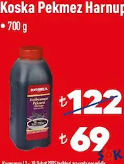 KOSKA PEKMEZ HARNUP 700 G KOSKA PEKMEZ HARNUP 700 G